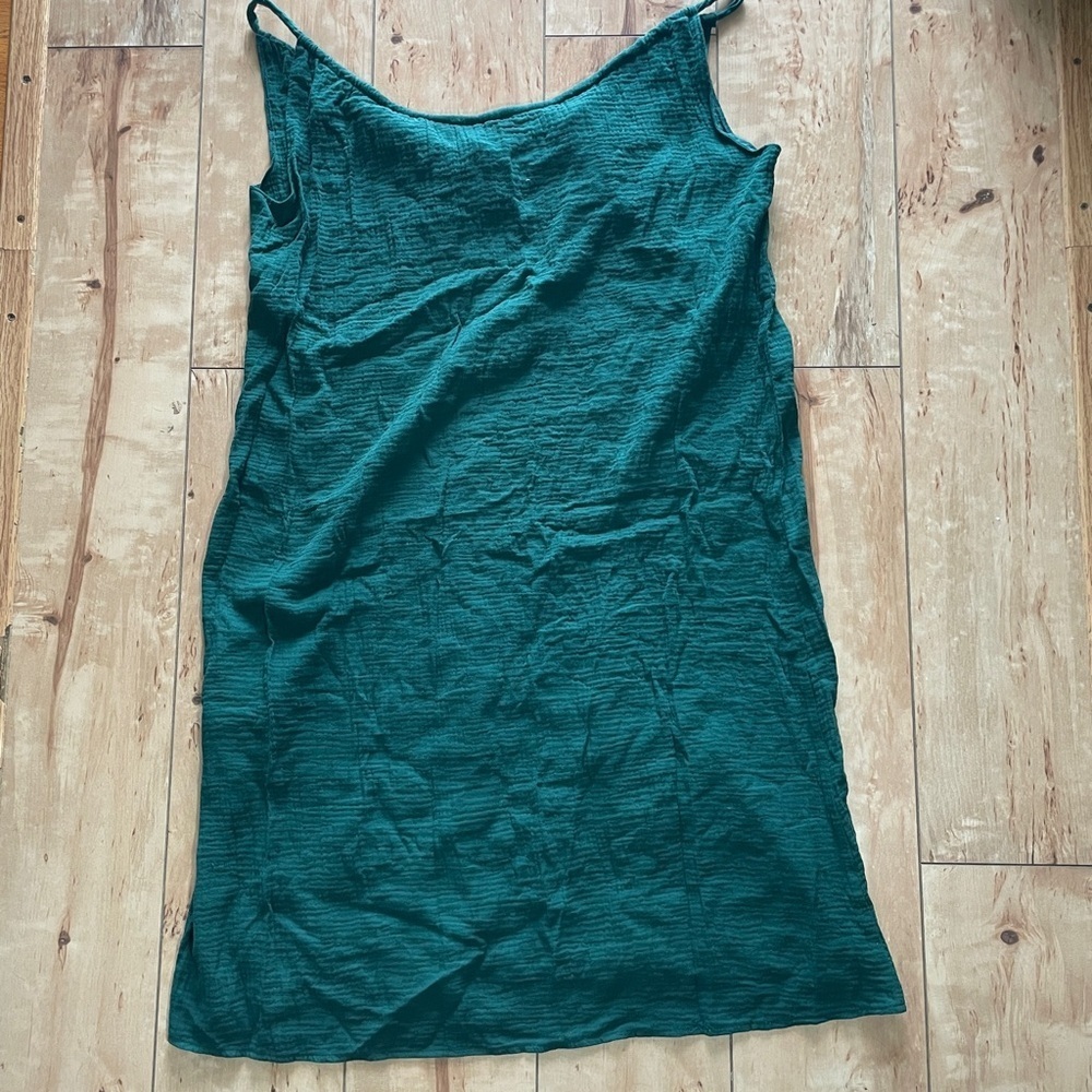 Kona Sol - swimsuit cover up maxi - women’s size small/medium - green